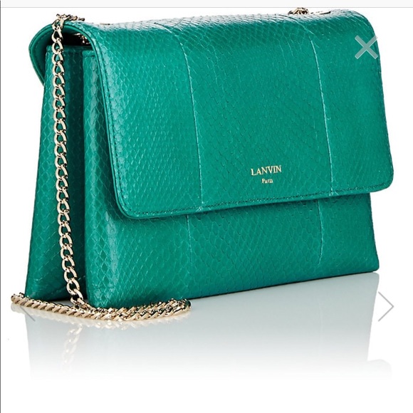 Lanvin Python Mini Sugar Bag RARE* SOLD OUT** - Picture 2 of 8